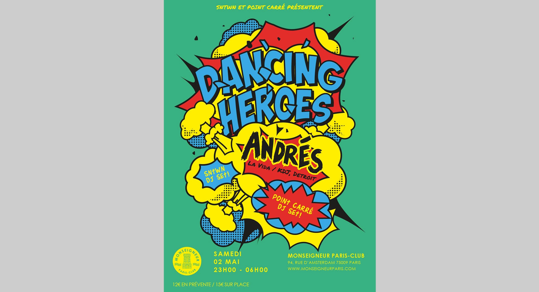 Dancing Heroes w/Andrés Kiblind